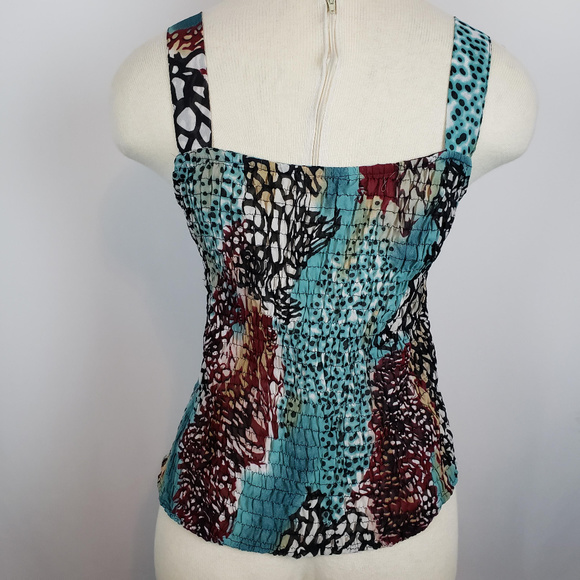 Womens Sleeveless Tank Top Plus sz 2X Multicolor - Picture 6 of 6